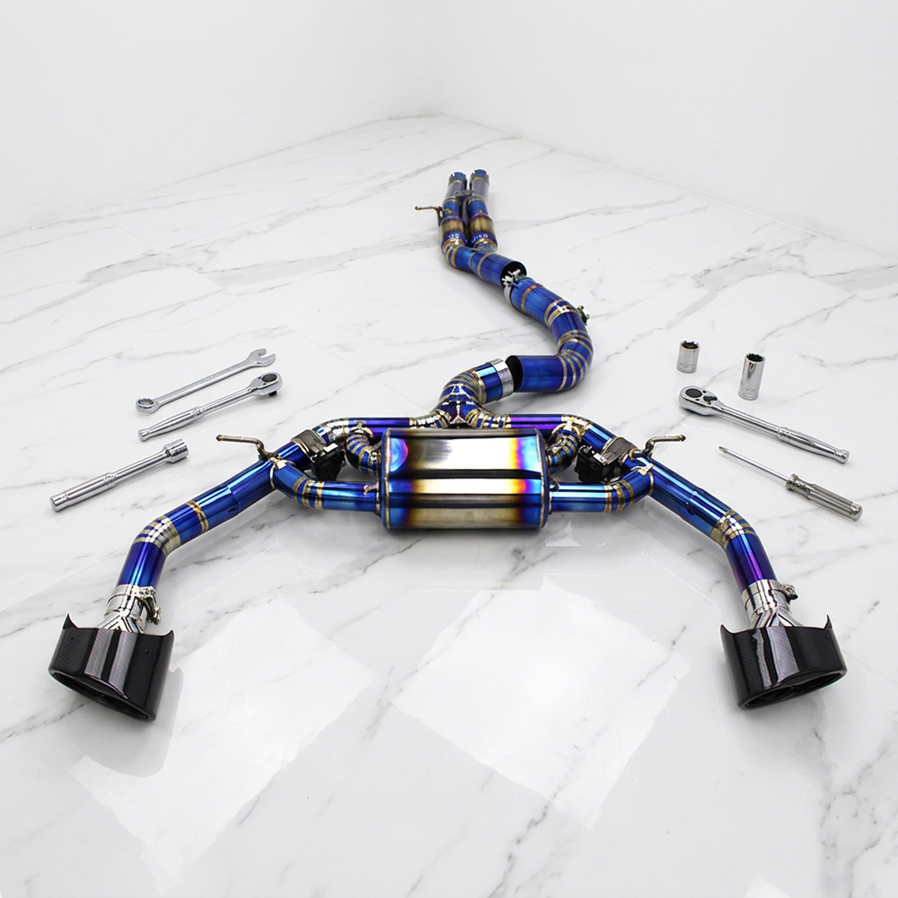 EPU Performance Titanium Valved Racing Catback Exhaust - Audi RS3 8V 8Y
