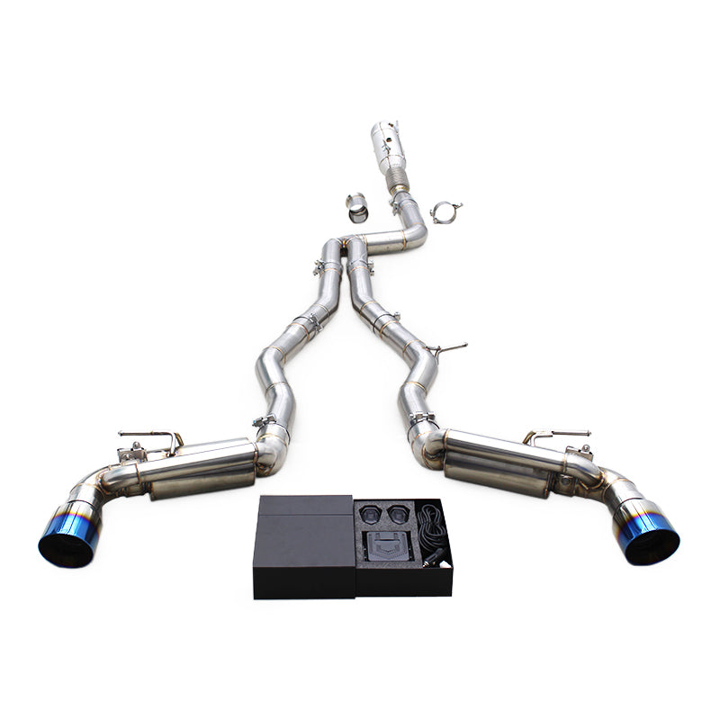 EPU Performance Valved Catback Racing Exhaust - Toyota Supra A90 3.0T